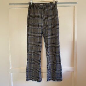 Urban Outfitters Plaid CropKick Flare Pants